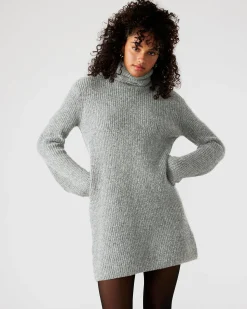 Abbie Sweater Dress Grey