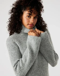 Abbie Sweater Dress Grey