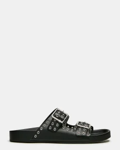Abott Black Leather