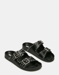 Abott Black Leather