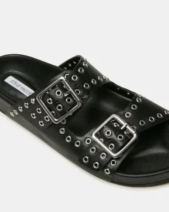 Abott Black Leather
