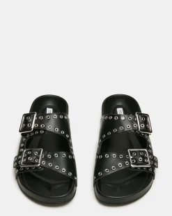 Abott Black Leather