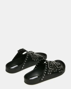 Abott Black Leather