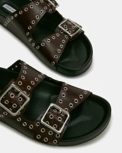 Abott Burgundy Leather