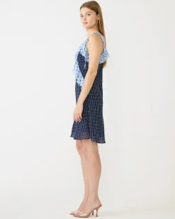 Adalina Mini Dress Vintage Navy