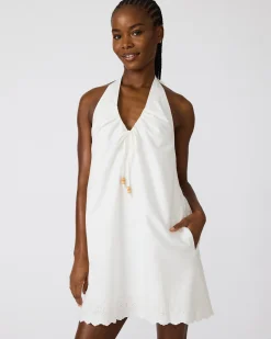 Adana Dress White