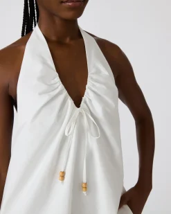 Adana Dress White