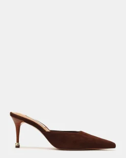 Adeline Brown Suede