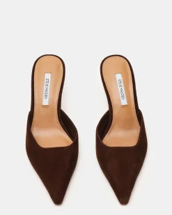 Adeline Brown Suede