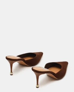 Adeline Brown Suede