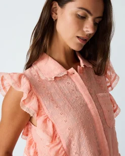 Adeline Top Apricot Gelato