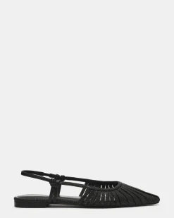 Alandria Black Raffia