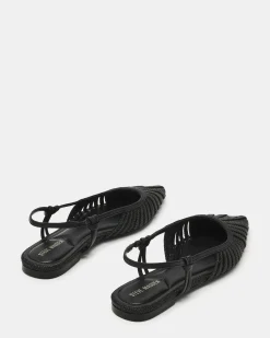 Alandria Black Raffia