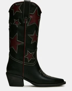 Albany Star Black Red