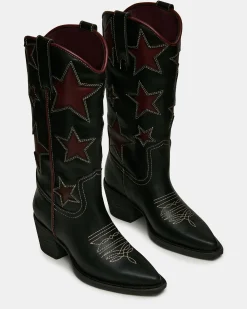 Albany Star Black Red