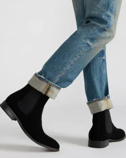 Aldair Black Suede