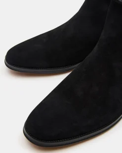 Aldair Black Suede