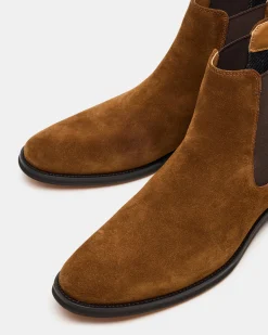 Aldair Chestnut Suede