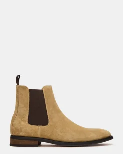 Aldair Taupe Suede