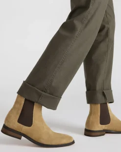 Aldair Taupe Suede