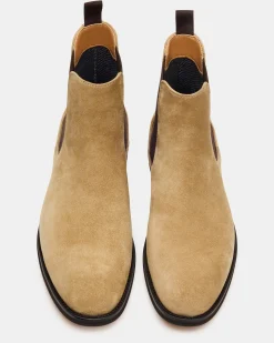 Aldair Taupe Suede