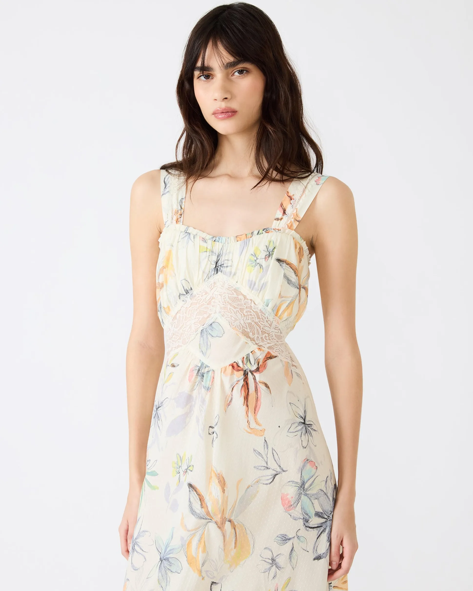 Alexus Dress Vintage Ivory