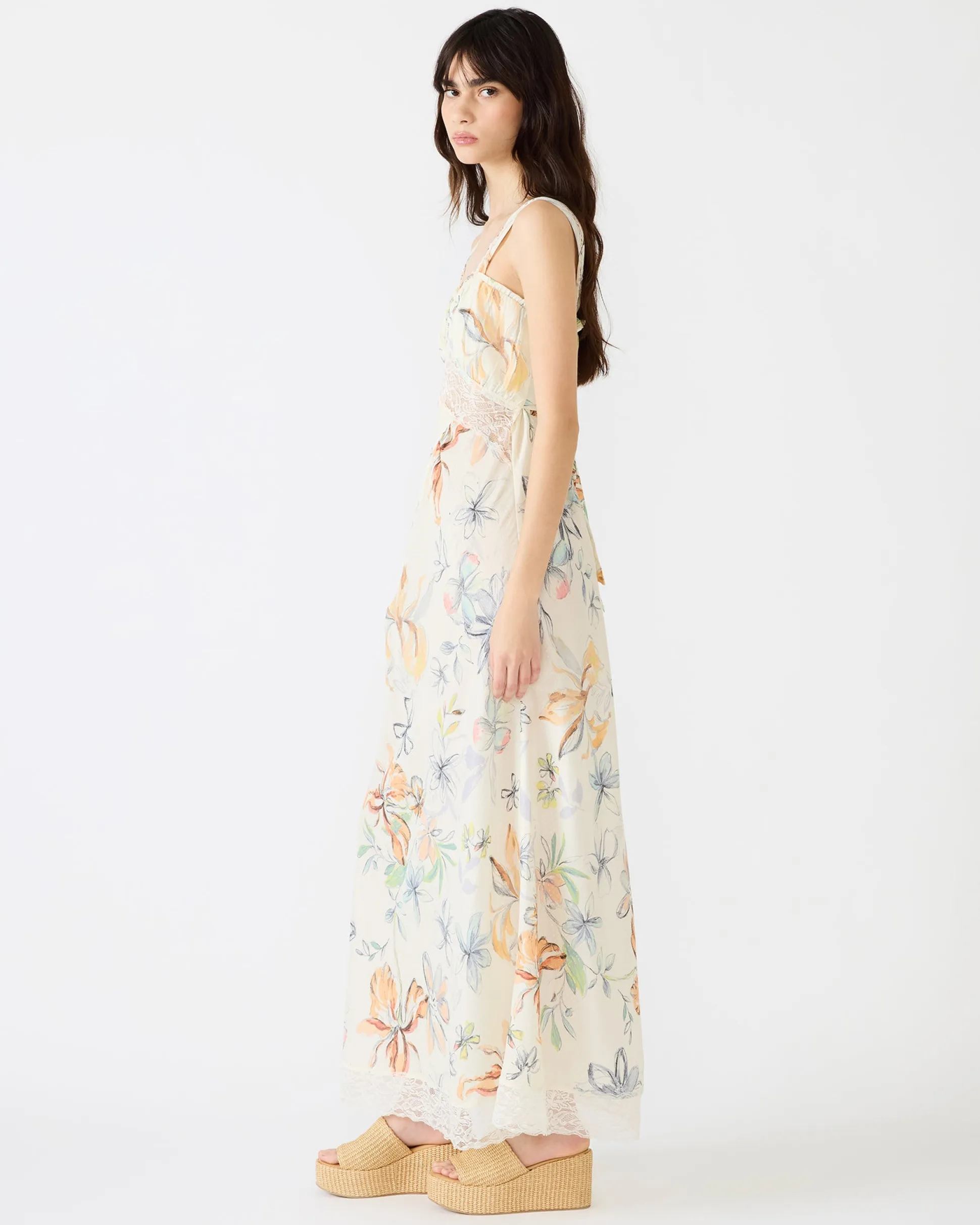 Alexus Dress Vintage Ivory