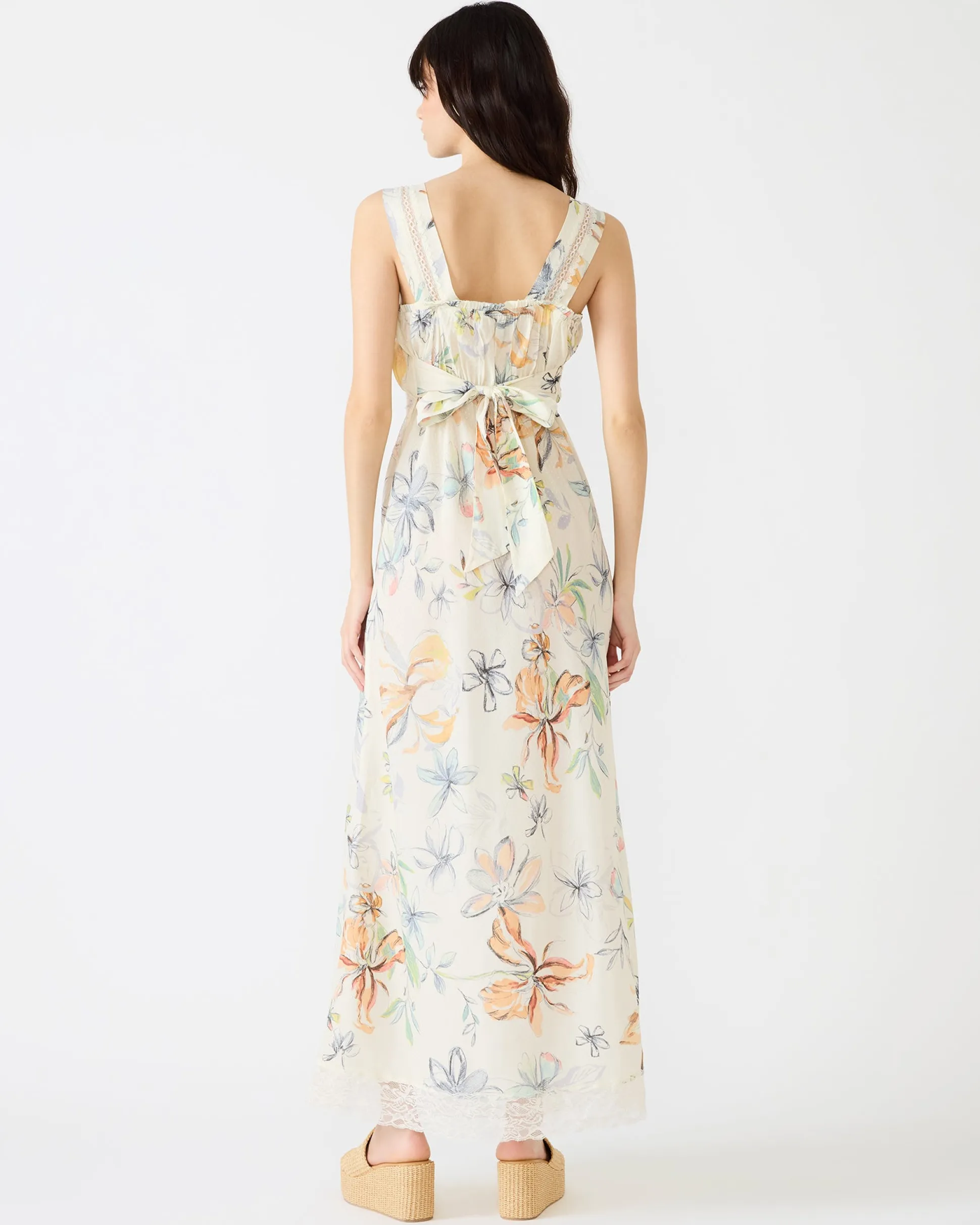 Alexus Dress Vintage Ivory
