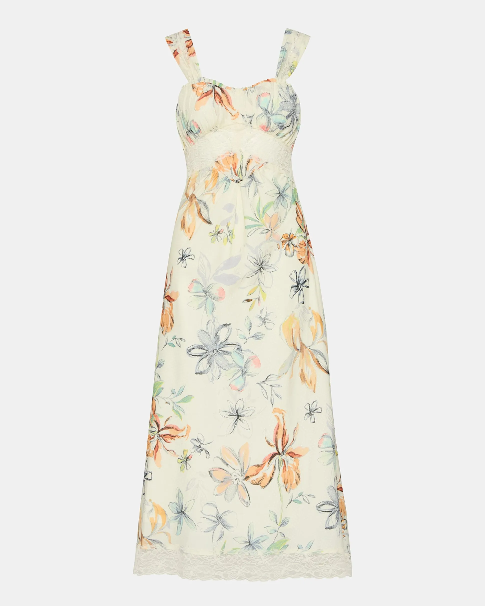 Alexus Dress Vintage Ivory