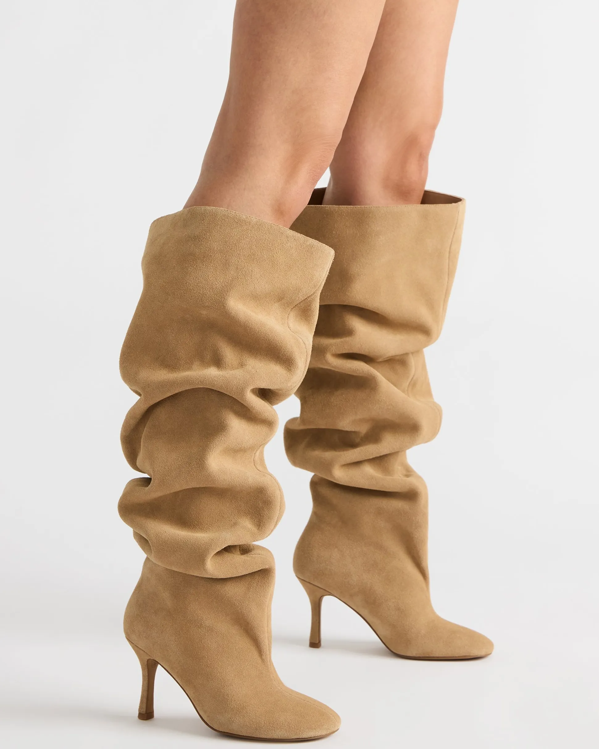 Allison Taupe Suede