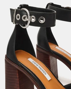 Alonso Black Leather