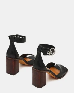 Alonso Black Leather