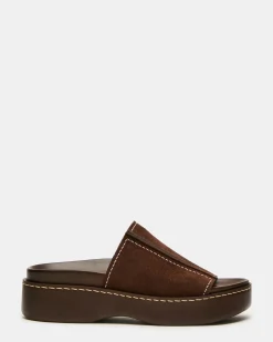 Amity Brown Suede
