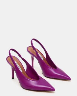 Andromeda Dark Fuchsia Leather