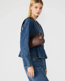 Angel Bag Brown Distressed