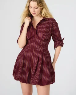 Arielle Dress Wine