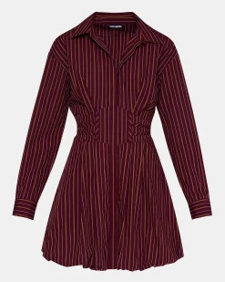 Arielle Dress Wine