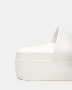Arwen White Leather