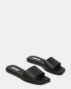 Avra Black Leather