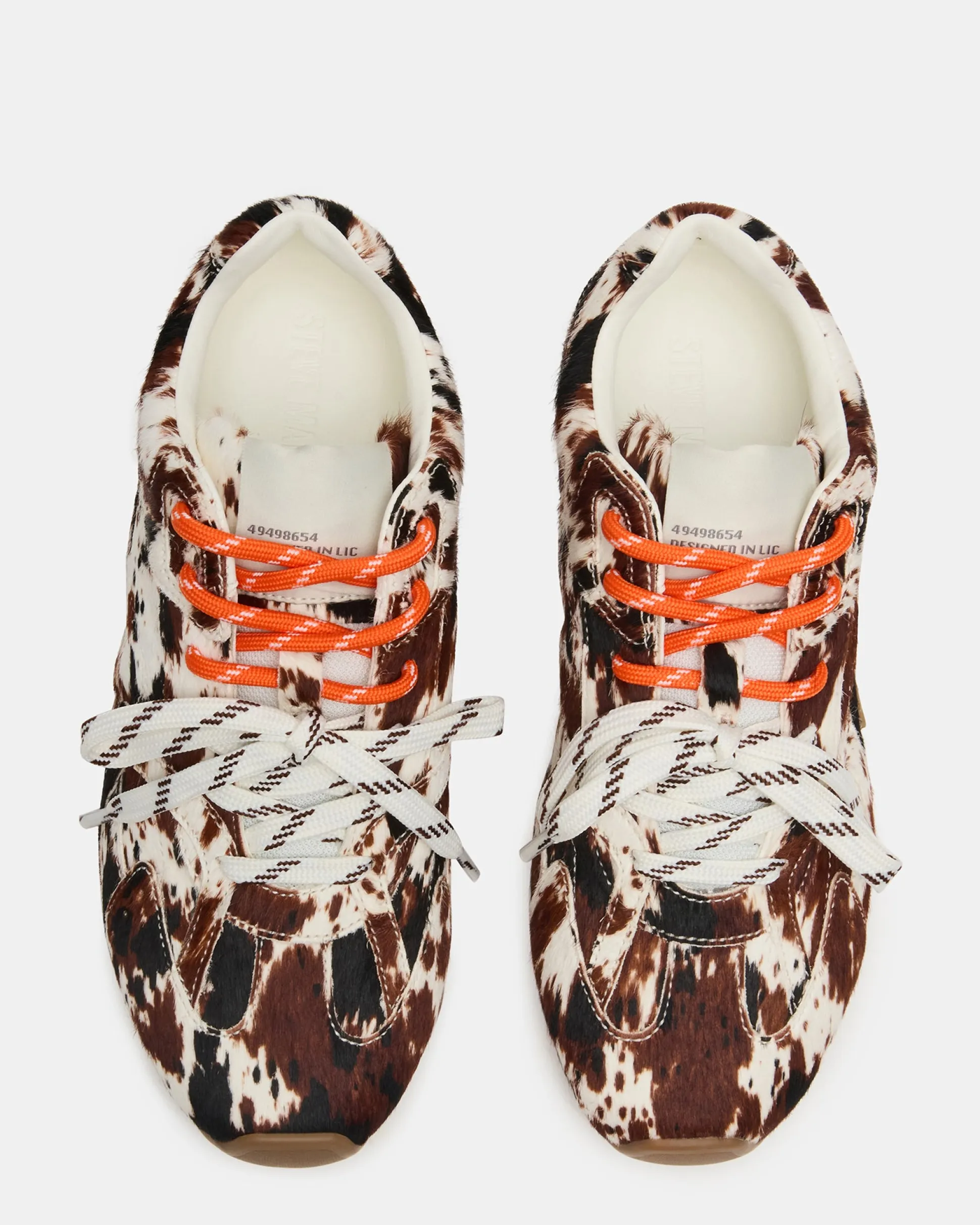 Aziel Brown Cow Print