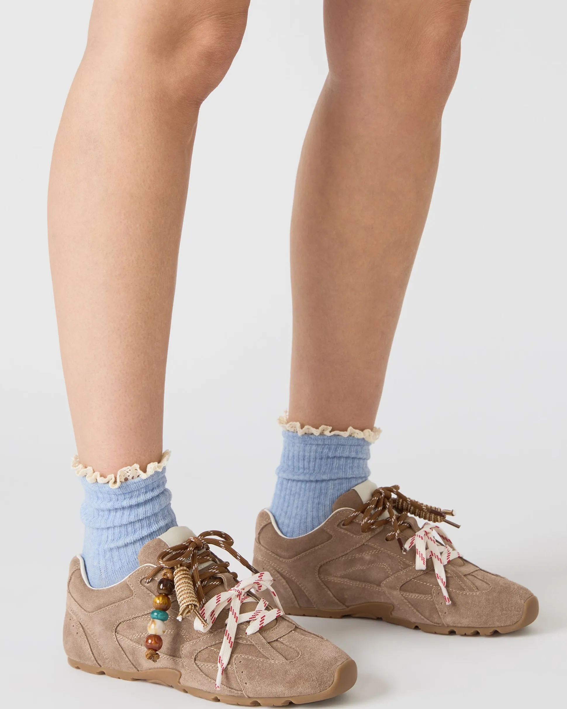 Aziel Charm Taupe Suede