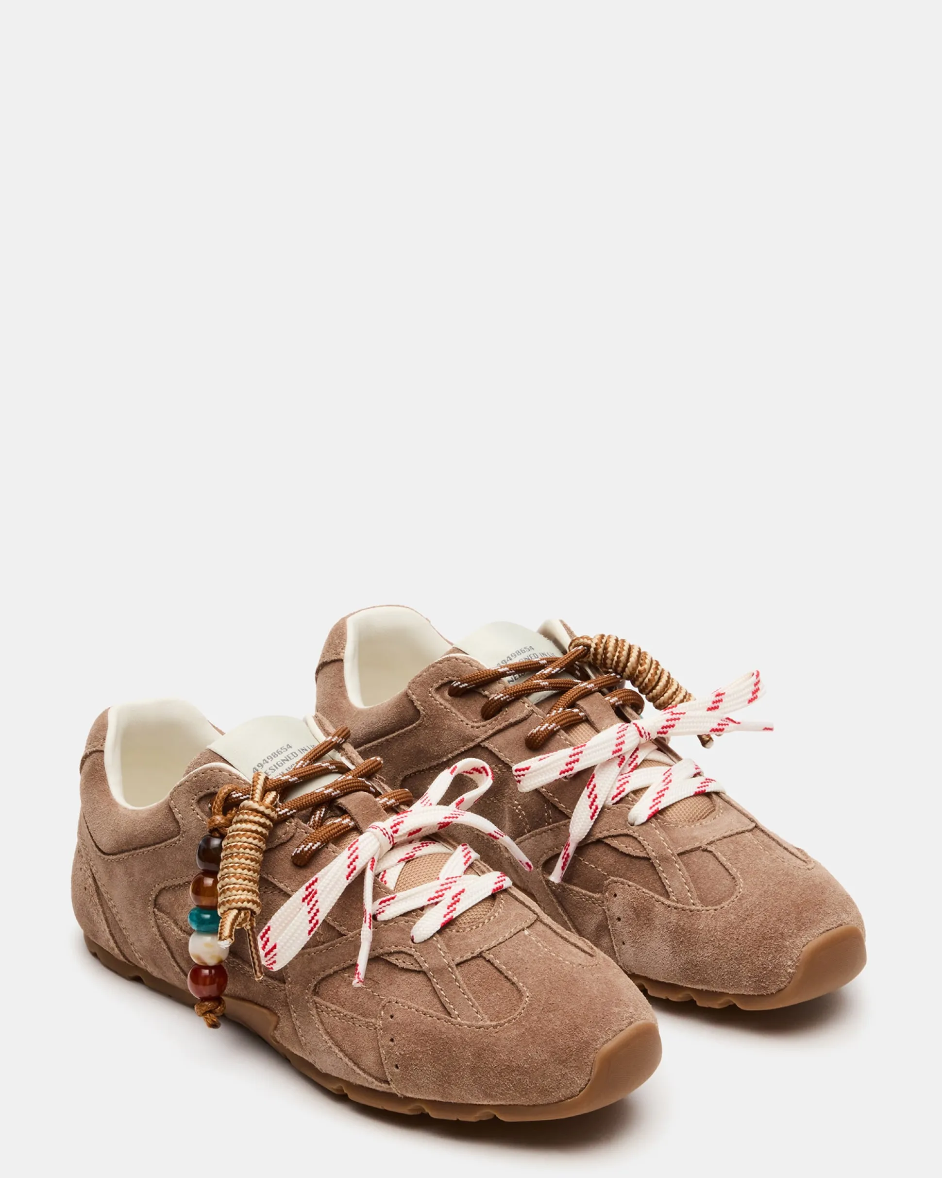 Aziel Charm Taupe Suede