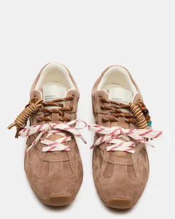 Aziel Charm Taupe Suede