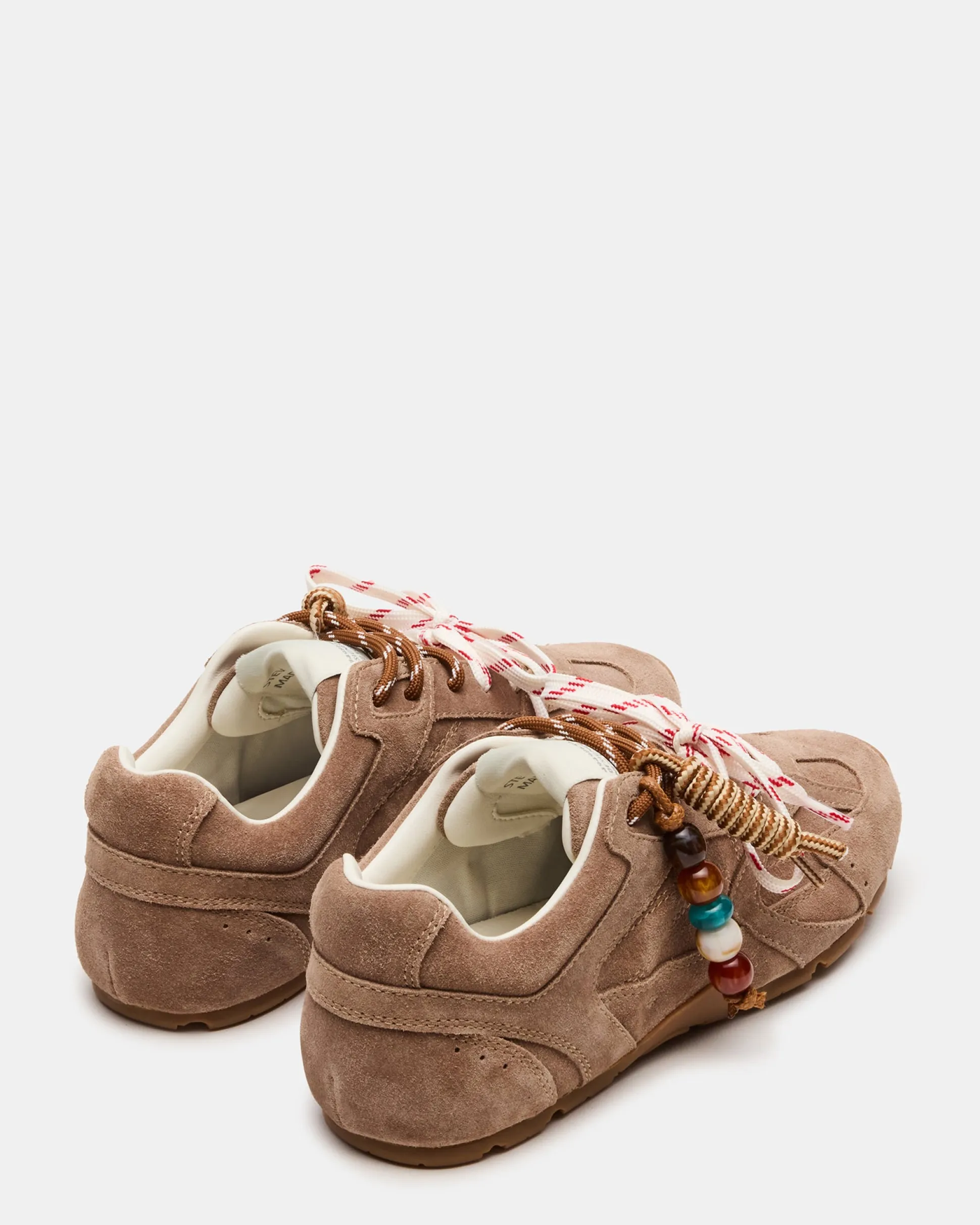 Aziel Charm Taupe Suede