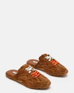 Aziel Mule Chestnut Suede