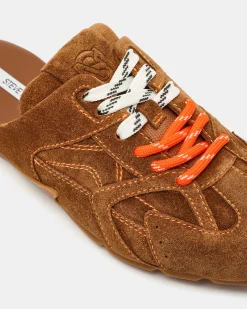 Aziel Mule Chestnut Suede