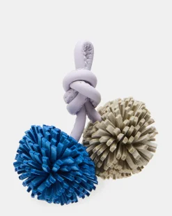 Aziel Sneaker & Pom Shoe Charm Blue/multi Bundle
