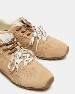 Aziel Sneaker & Shoelace Brown Bundle