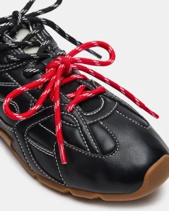 Aziel Sneaker & Shoelace Red Bundle