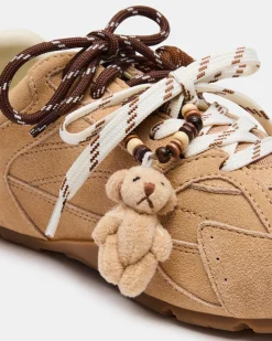 Aziel Sneaker & Teddy Shoe Charm Tan Multi Bundle